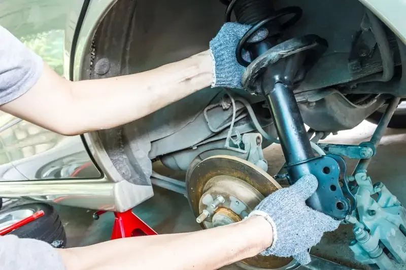 Rear Strut or Shock Absorber Replacement